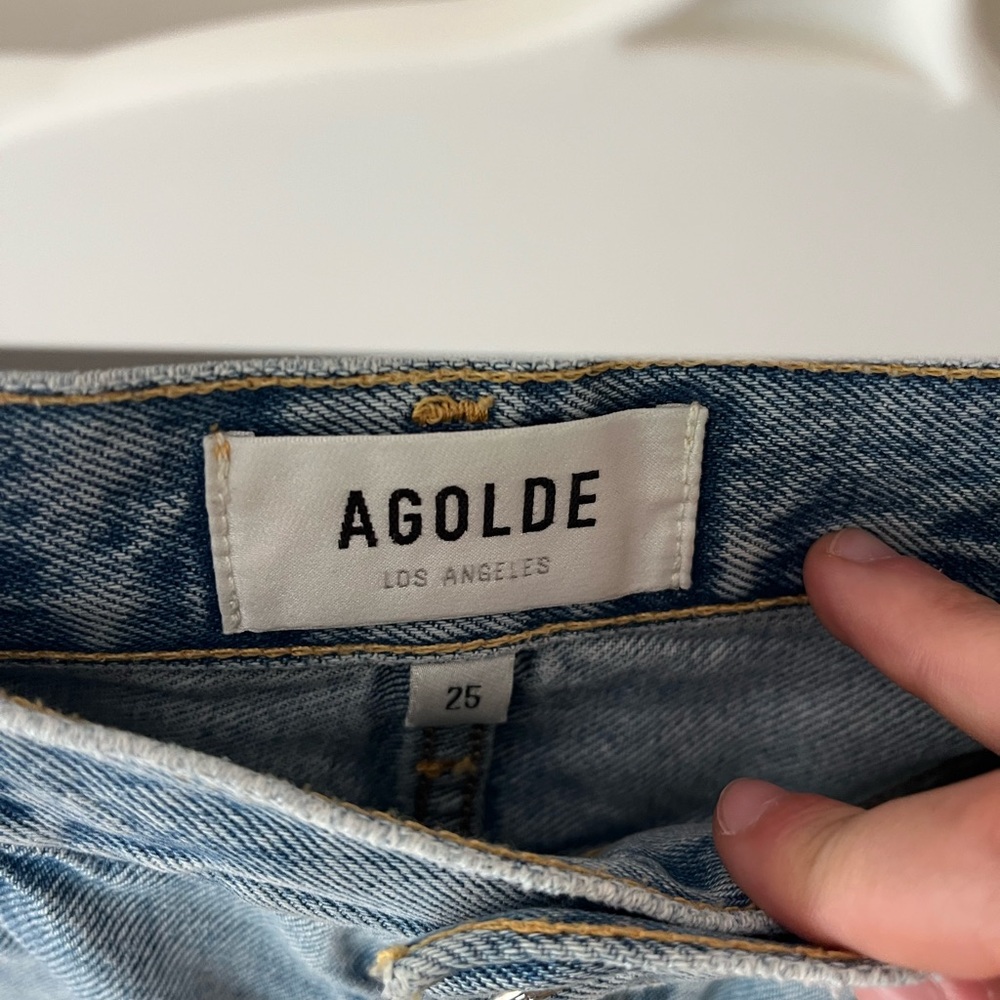 Agolde Parker Cutoff Short 25 View 3